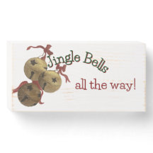 Holiday Signage, home decor-Wood Box Sign