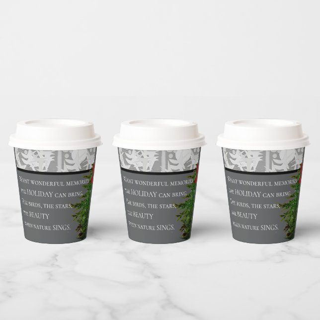 HOLIDAY small Paper Cups (Multi)