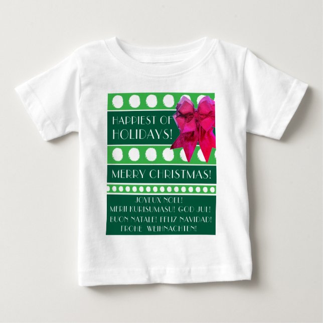 Holiday snowballs T-Shirt (Front)