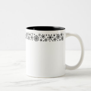 Holiday Snowflakes Coffee Mug