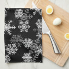 Holiday Snowflakes Kitchen Towel