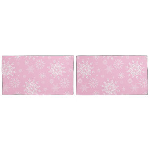 Holiday Snowflakes Pillowcase Set