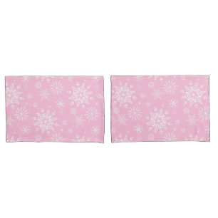 Holiday Snowflakes Pillowcase Set