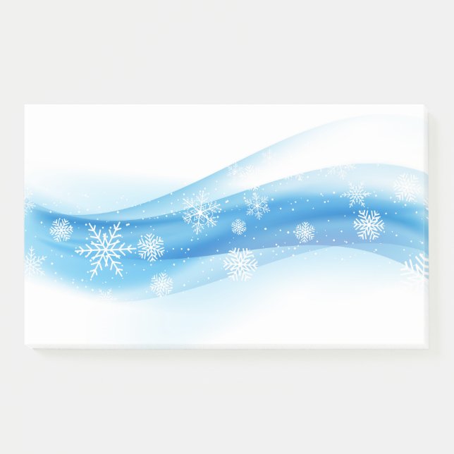 Holiday Snowflakes Post-it-Notes Post-it Notes (Front)