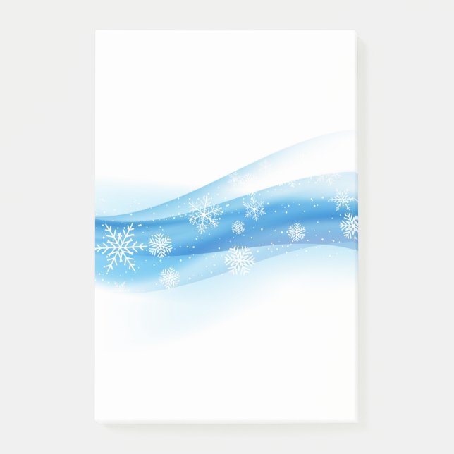 Holiday Snowflakes Post-it-Notes Post-it Notes (Front)