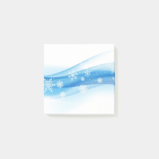 Holiday Snowflakes Post-it-Notes Post-it Notes (Front)