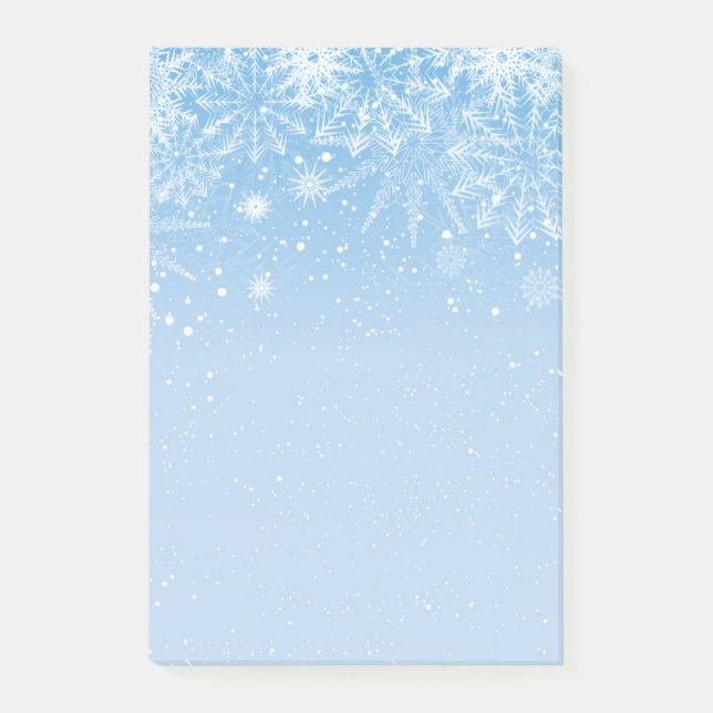 Holiday Snowflakes Post-it-Notes Post-it Notes (Front)
