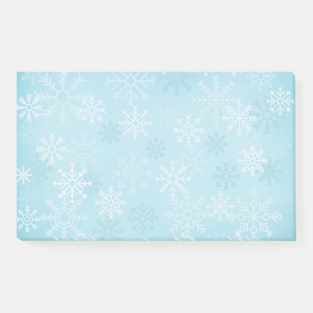 Holiday Snowflakes Post-it-Notes Post-it Notes (Front)