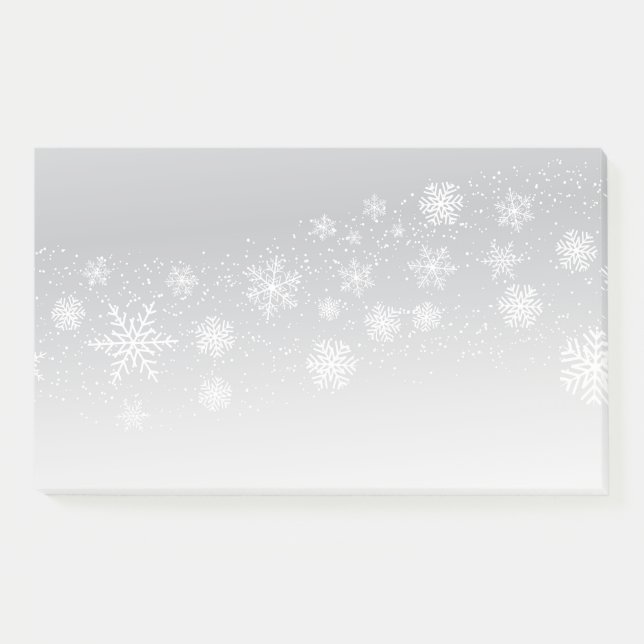 Holiday Snowflakes Post-it-Notes Post-it Notes (Front)