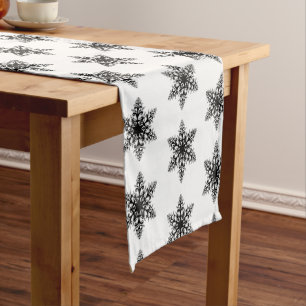 Holiday Snowflakes Table Runner