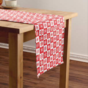 Holiday Snowflakes Table Runner
