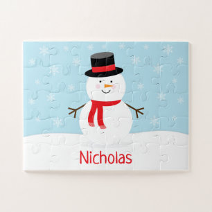 Holiday Snowman Christmas Kids' Puzzle