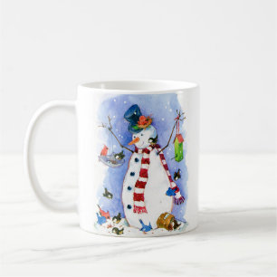 Holiday Snowman Mug
