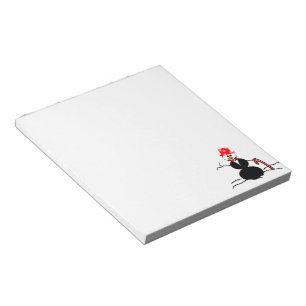 Holiday Snowman Notepad