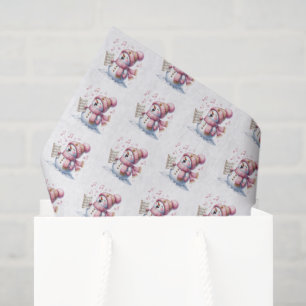 Holiday Snowman Tissue Paper
