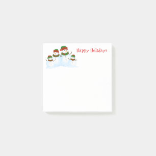 Holiday Snowmen Post-it-Notes Post-it Notes