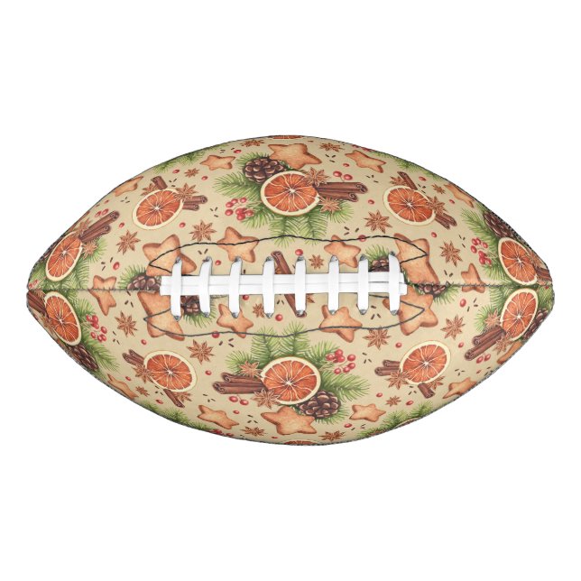 Holiday Spice Football (Front)
