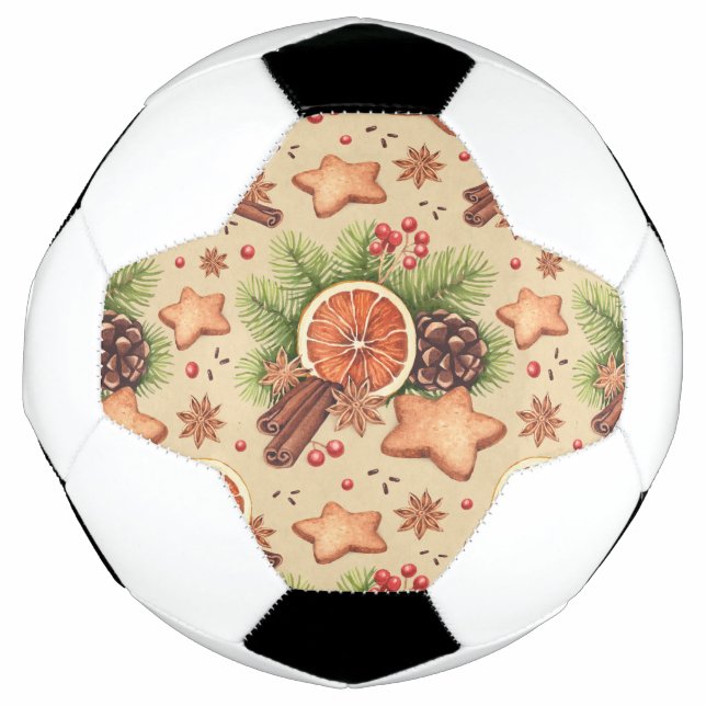 Holiday Spice Soccer Ball (Front)