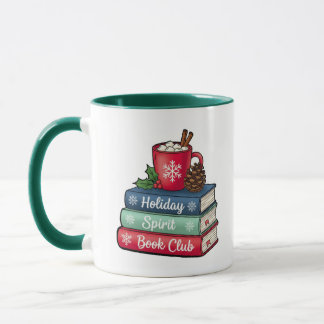 Holiday Spirit Book Club Mug