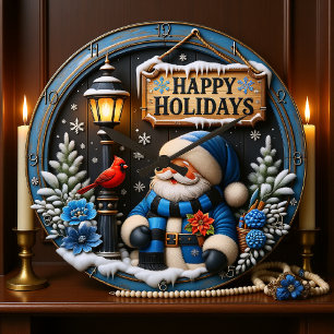Holiday Spirit Clock