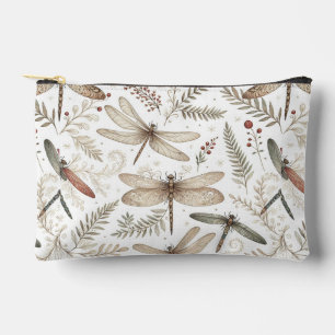Holiday Spirit Dragonflies Accessory Pouch