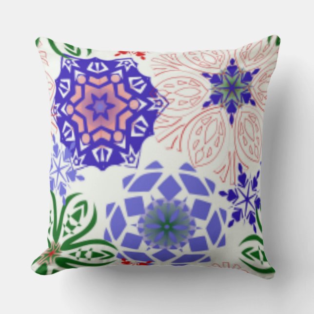 Holiday Spirit Large Pillows - Christmas Decor (Front)