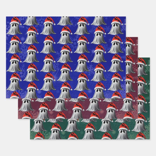 Holiday Spirits Collection Wrapping Paper Sheet (Set)