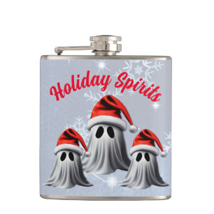 Holiday Spirits Hip Flask