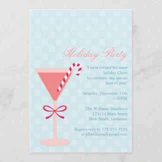 Holiday Spirits Invitation