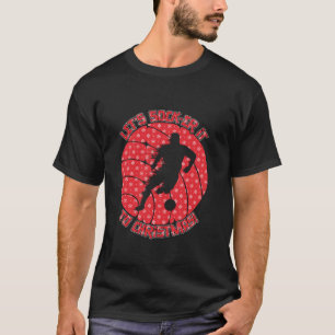 Holiday Sports Soccer Santa Goalkeeper Christmas S T-Shirt