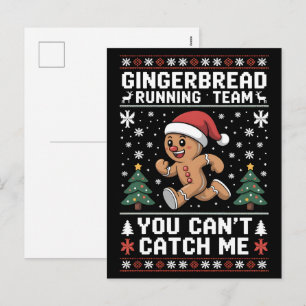 Holiday Sprint with the Gingerbread Running Crew! Postcard