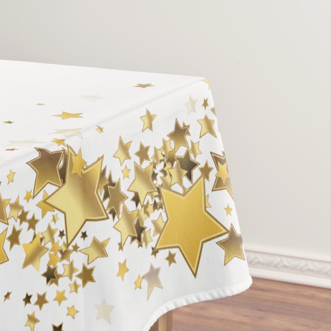 Holiday Stars Tablecloth (In Situ)