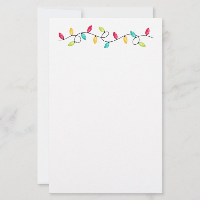 Holiday Stationery Paper (Front)