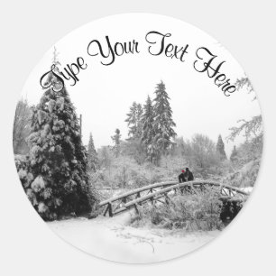 Holiday Stickers Custom Christmas Tree Sticker