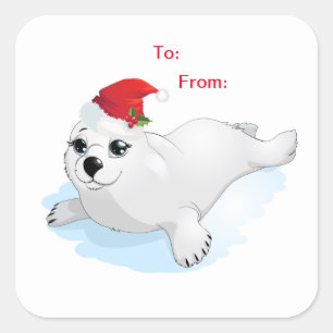 Holiday Stickers Seal