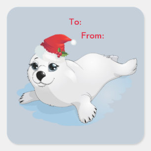 Holiday Stickers Seal