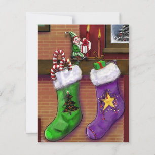 HOLIDAY STOCKING STUFFERS BAZAAR INVITE INVITATION