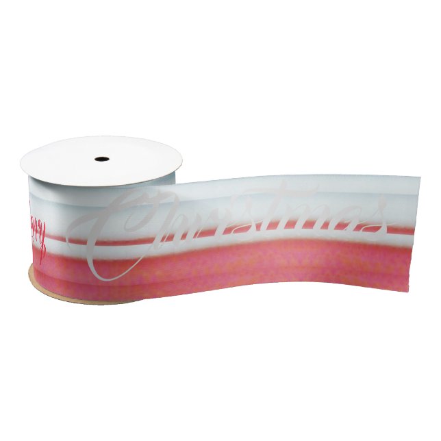 Holiday Stripes Satin Ribbon (Spool)