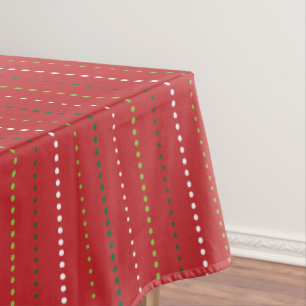 Holiday Stripes - Tablecloth