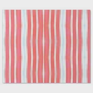 Holiday Stripes Wrapping Paper