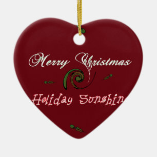 Holiday Sunshine Collection Ceramic Tree Decoration