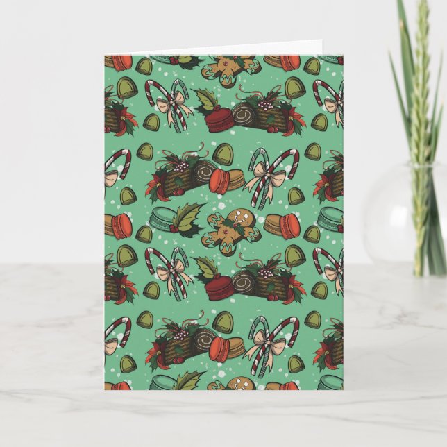 Holiday Sweets- Mint (Color) Card (Front)