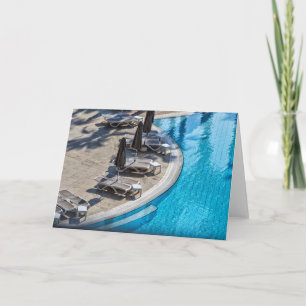 Holiday Swimming Pool Card