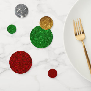 Holiday Table Confetti - Christmas Under Tree Deco