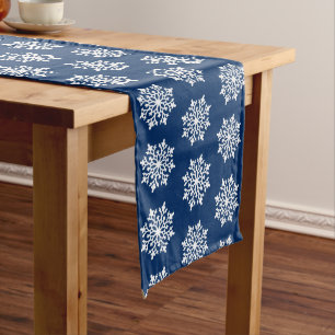Holiday Table Runner-Snowflakes Medium Table Runner