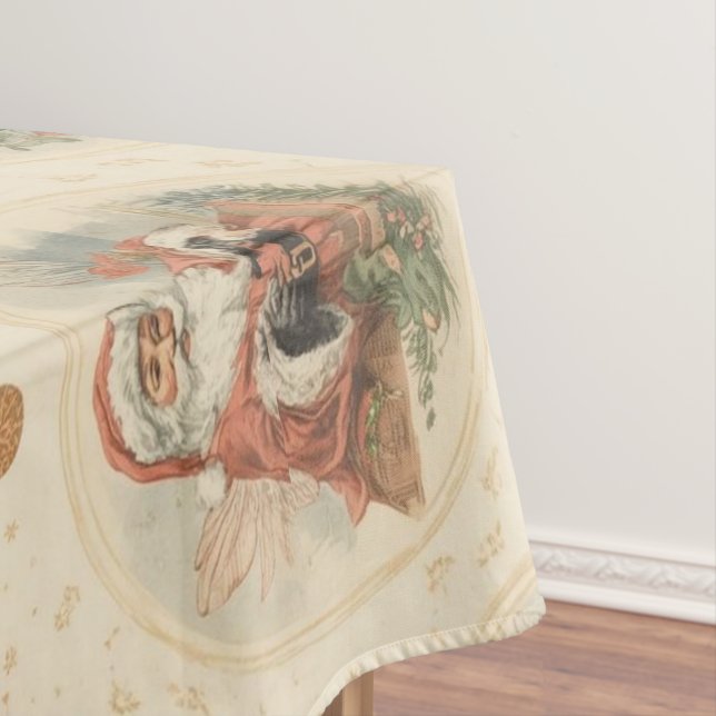 Holiday Tablecloth – Christmas Dinner Table Cover (In Situ)