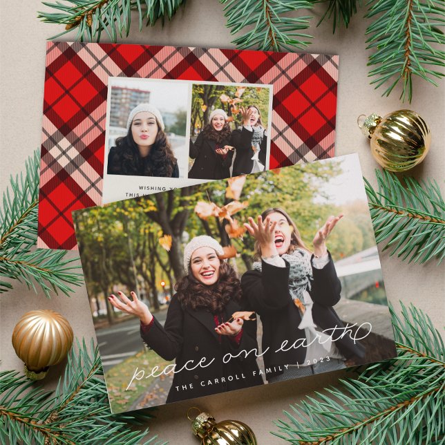 Holiday Tartan | Christmas Photo Card (Creator Uploaded)