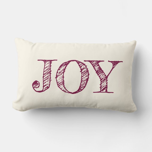 Holiday Throw Pillow (Front)