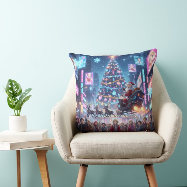 Holiday Throw Pillow (Chair)