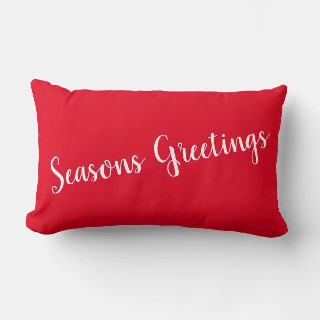 Holiday Throw Pillow (Front)